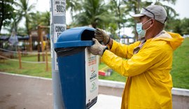 Vandalismo com papeleiras gera prejuízo de mais R$ 17 mil à Prefeitura de Maceió