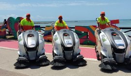 Desenvolvimento Sustentável começa a usar varredeira elétrica para limpeza da orla
