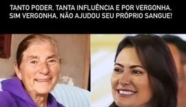 Primo ataca Michelle Bolsonaro por não cuidar da avó e ela o xinga: 'Cretino. Seu merd* '