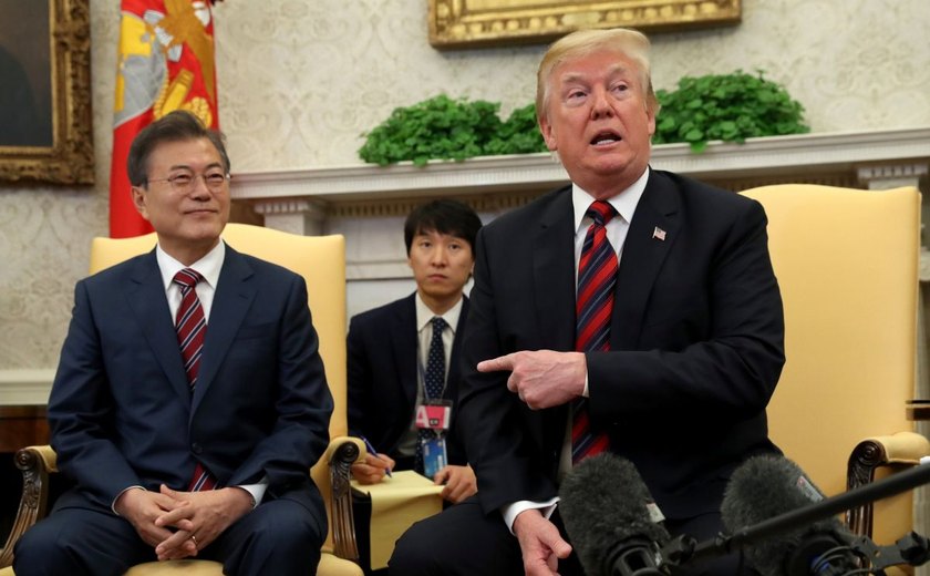 Donald Trump diz que encontro com Kim Jong-un pode atrasar ou nem chegar a acontecer