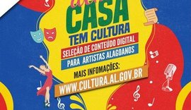 Inscrições abertas para o edital 'Festival Dendi Casa Tem Cultura'