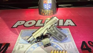 Polícia Militar apreende três armas de fogo e drogas durante ações em Maceió e Messias
