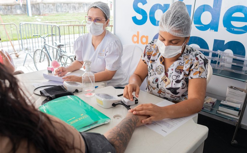 Saúde de Maceió leva serviços para população atingida pelas chuvas
