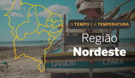 Poucas nuvens em boa parte da região Nordeste neste sábado (23)