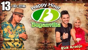 Régis Bakana e Rick Araújo e Maryjane no Buganvília