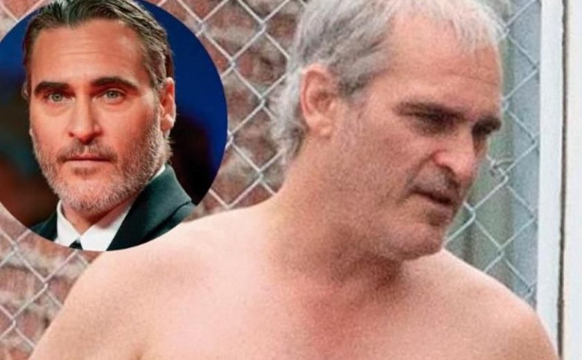 Calvo, grisalho e com corpo de papai: Joaquin Phoenix se transforma para papel