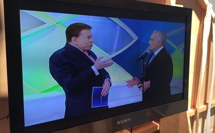 Michel Temer defende reforma da Previdência no Programa Silvio Santos