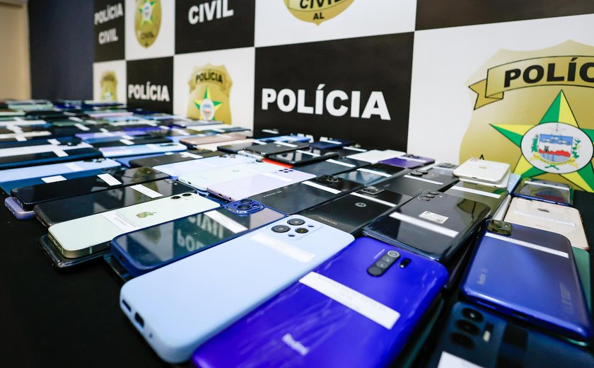 Segurança Pública intima moradores do Agreste a devolver aparelhos com queixa de roubo ou furto