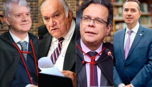 Desembargadores do TJ/AL e ministro Barroso recebem comenda do TRE/AL, nesta sexta (19)