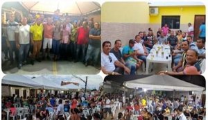 Seis vereadores demonstram apoio durante confraternização a Cícero Cavalcante