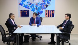PGJ Lean Araújo recebe conselheiro do CNJ que está em Alagoas para acompanhar inspeção na área do Bom Parto