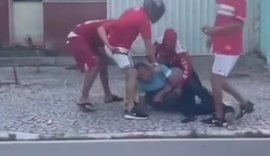 Cadetes da PM prendem membro de organizada do CRB que agrediu torcedor do CSA no Farol