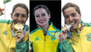 Mulheres dominam primeiro dia de medalhas do Brasil em Lima 2019