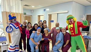 Patati Patatá fazem visita surpresa a crianças hospitalizadas em Alagoas