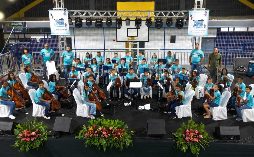 Núcleo de Orquestras de Maragogi transforma a vida de alunos de escolas públicas