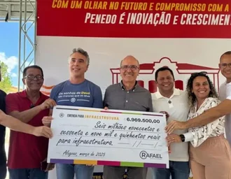 Rafael Brito destina R$ 7 milhões para áreas de saúde e infraestrutura de Penedo