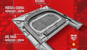 CRB inicia quarta-feira (1) venda de ingressos para a partida contra o Avaí