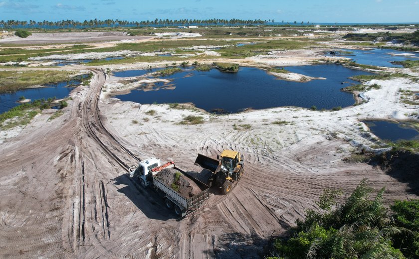 Empresa tem duas licenças para extrair areia