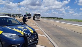 PRF faz ação de fiscalização de trânsito e transporte em Alagoas