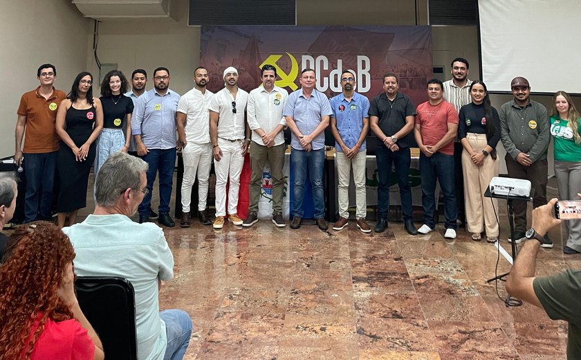PC do B de S. Miguel dos Campos se destaca em Maceió durante encontro estadual do partido