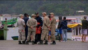 Marinha encontra segundo barco que naufragou em Itaguaí