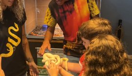 Shopping recebe exposição sobre répteis da Caatinga