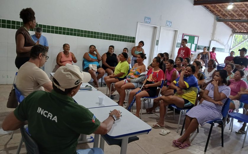 Incra inicia trabalho para criar território quilombola em comunidade rural de Traipu