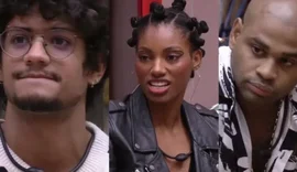 Cézar Black, Tina e Gabriel estão no terceiro Paredão do BBB23