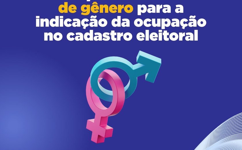 TSE implementa flexão de gênero para a indicação da ocupação no cadastro eleitoral