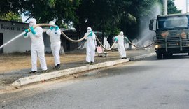 Prefeitura de Maceió e Exército realizam ação conjunta de desinfecção