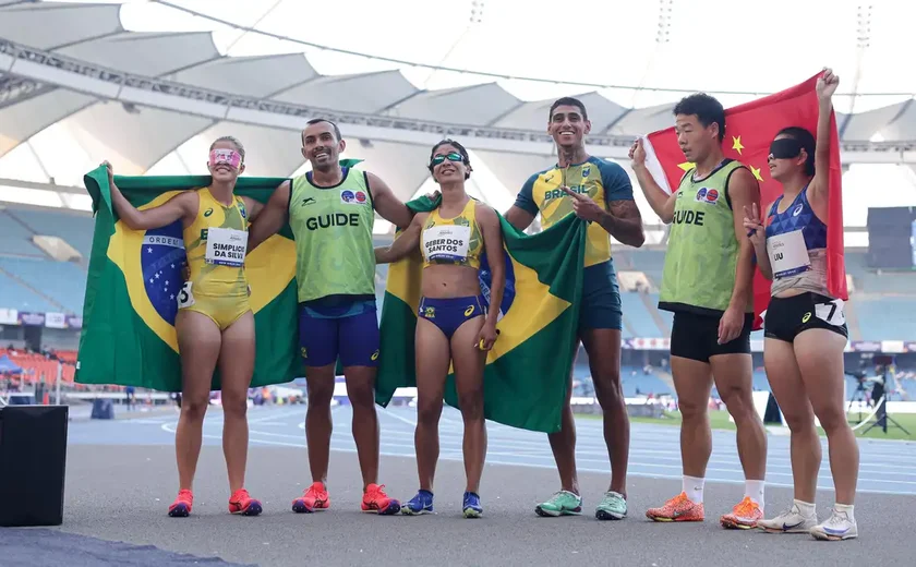 Brasil faz história e termina Mundial de Atletismo Paralímpico em 1º