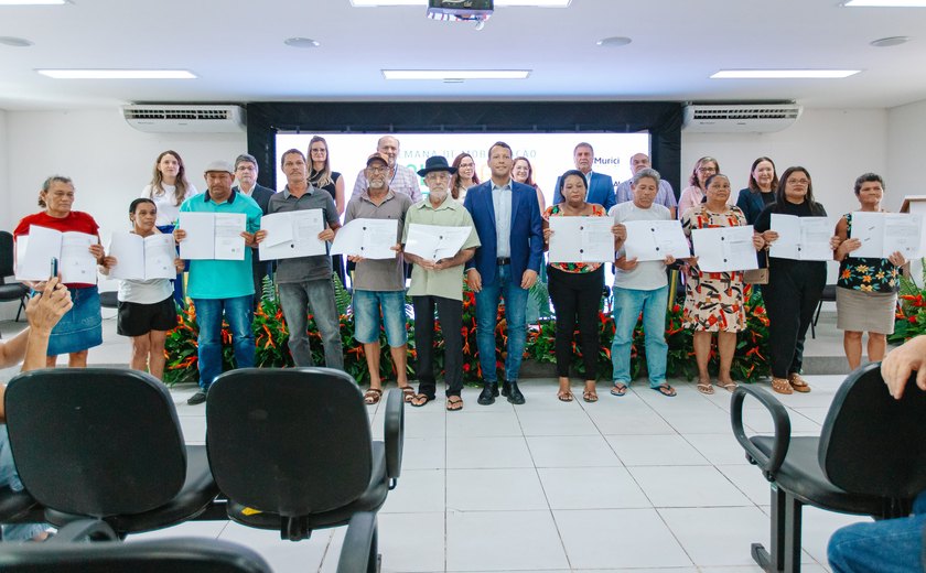 Murici entrega títulos de imóveis do programa “Solo Seguro Favela “ em parceria com CNJ, TJ/AL e Ufal