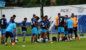 CSA divulga programação de treinos da semana até amistoso contra o Sport