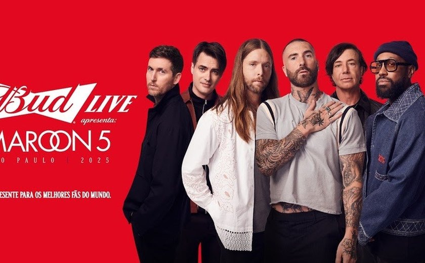 Bud Live estreia com Maroon 5 em show exclusivo para fãs brasileiros