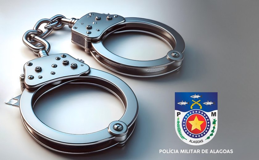 PM/AL prende em flagrante autor de feminicídio em Maceió