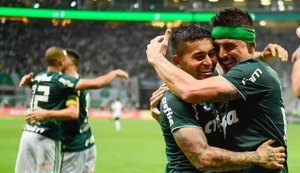 Palmeiras goleia América-MG e garante taça com vitória no próximo domingo