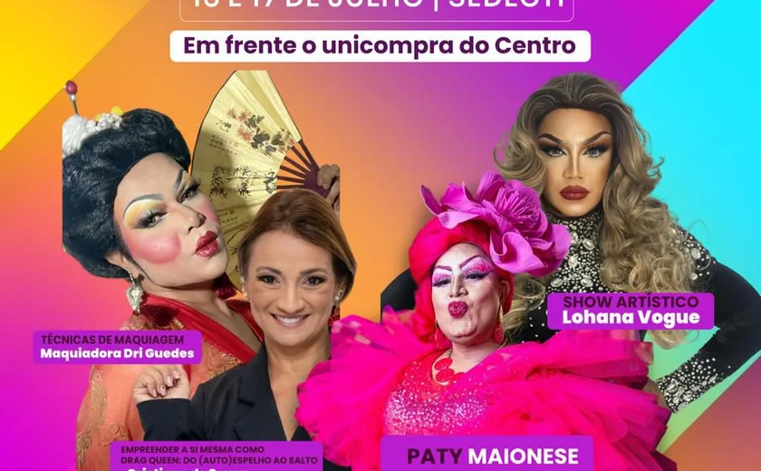 Paty Maionese promove workshop gratuito em celebração ao Dia Internacional da Drag Queen