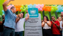 Governador Paulo Dantas inaugura em Campestre 54ª Creche CRIA