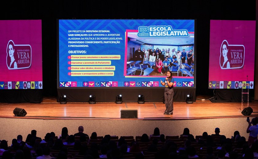 Deputada Gabi Gonçalves destaca políticas públicas para a juventude alagoana durante congresso