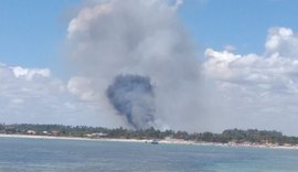 Incêndio no Benedito Bentes é controlado após duas horas e meia de combate às chamas