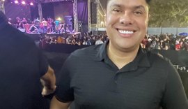 Jefferson Alexandre representa Rio Largo na Festa do Trabalhador, em Marechal