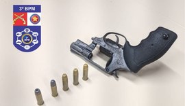 Em ações distintas, PM apreende armas e drogas no interior de Alagoas