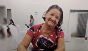 Idosa some de casa e família busca por informações