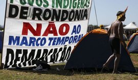 Indígenas se mobilizam e protestam em Brasília contra o marco temporal