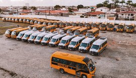 Nova frota do transporte escolar começa a trafegar em Maceió, com 250 ônibus vistoriados e aptos para circulação