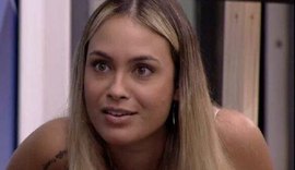 'BBB21': Sarah ironiza pandemia mais uma vez ao fazer piada com máscara