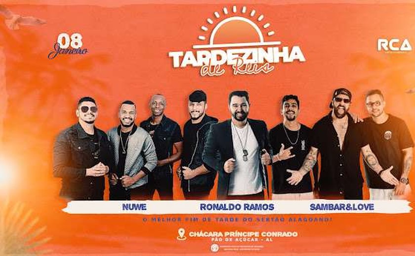 Tardezinha de Reis promete agitar o sábado da Festa de Reis 2022 em Pão de Açúcar