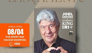 Joel Santana lança biografia “O Verdadeiro King do Rio” em Maceió