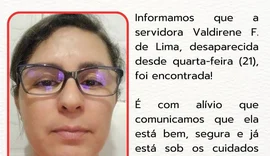 Servidora da Uneal que estava desaparecida é encontrada em Palmeira dos Índios