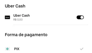 Uber passa a aceitar pagamento via PIX para viagens em todo o Brasil